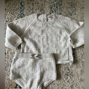 Zara Kids Matching Set in Light Gray